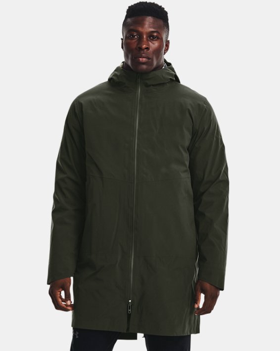 Men's UA Storm ColdGear® Infrared Down 3-in-1 Jacket, Green, pdpMainDesktop image number 0